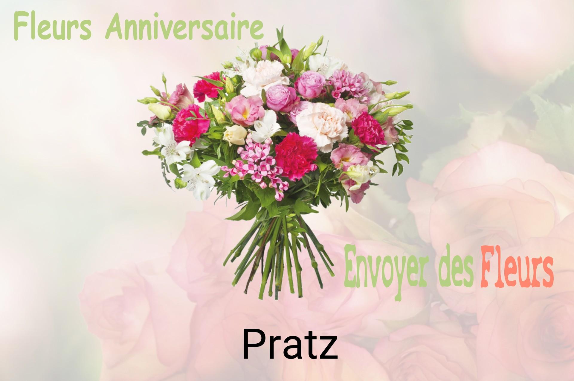 Bouquet de fleurs d’anniversaire livré à Pratz